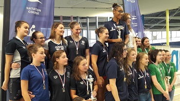 Le championnat régional de natation à Granville