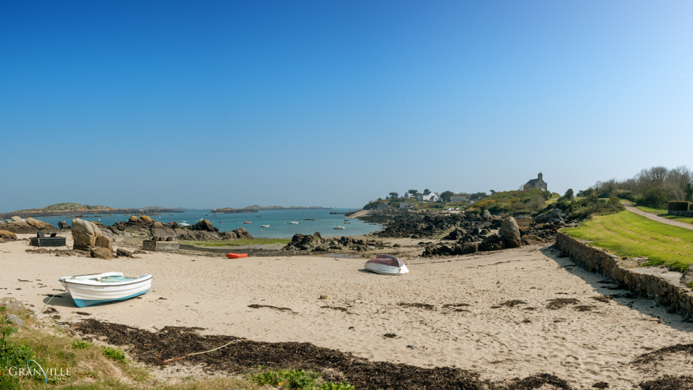 Les corbeilles vont être retirées de la Grande Île de Chausey à titre expérimental.