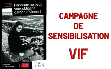 Campagne de sensibilisation aux Violences Intrafamiliales