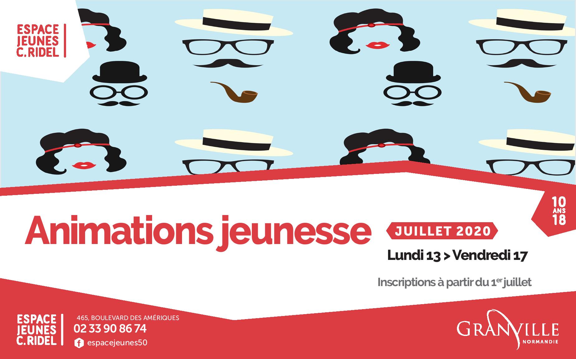 Inscription aux animations de l'Espace Jeunes Christian Ridel