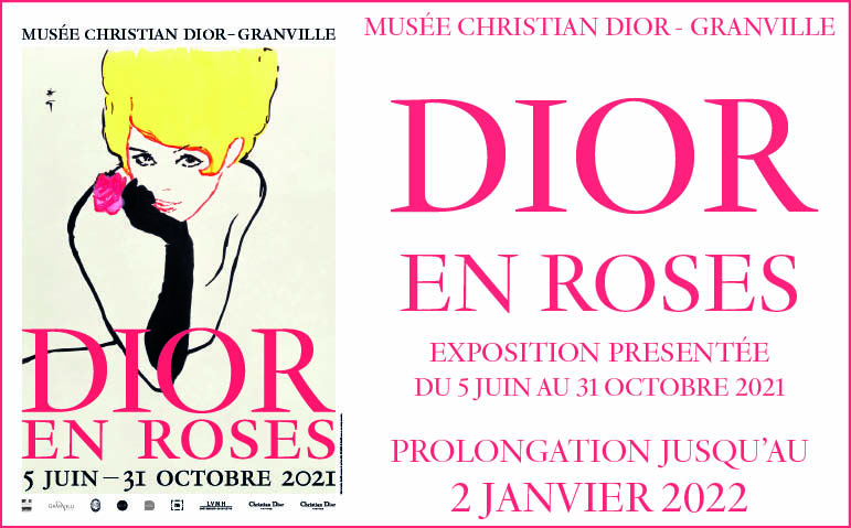 Exposition Dior en roses