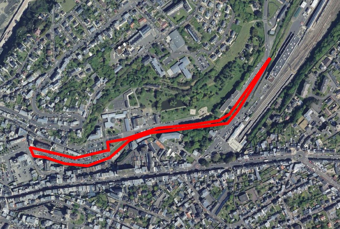 Les travaux de création de la voie douce de 750 mètres reliant le chemin de Choisel, à proximité de la gare, au boulevard d’Hauteserve, en longeant le Val-ès-Fleurs, débuteront d’ici quelques jours.