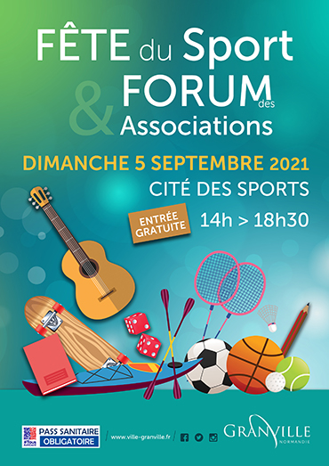 La Cité des Sports accueille la Fête du Sport et le Forum des Associations dimanche 5 septembre 2021