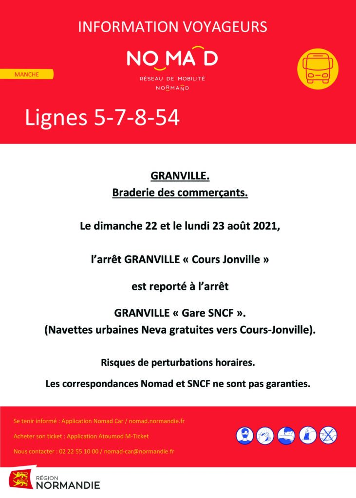 Informations voyageurs