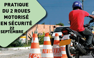 Action de prévention : "Pratique du 2 roues motorisé en sécurité"