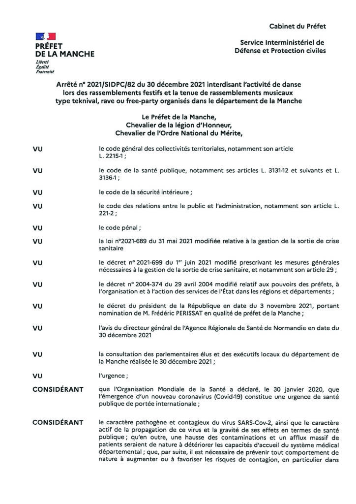 La Préfecture de la Manche déploie plusieurs mesures pour lutter contre la propagation du COVID-19