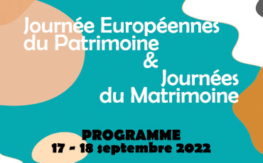 Programme des Journées Européennes du Patrimoine et Matrimoine