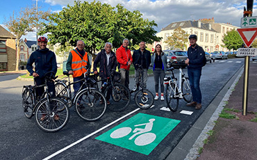 Lancement itinéraire cyclable 1