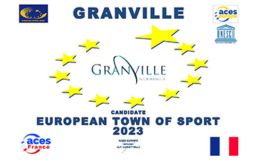 Granville labellisée Ville européenne du sport 2023