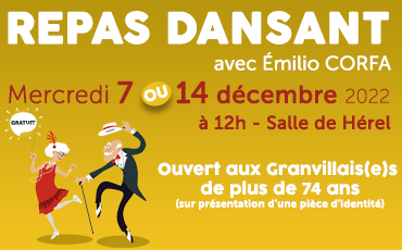 Repas dansant 2022 Granville.