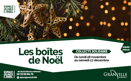 Boite solidaire Noel 2022 Granville