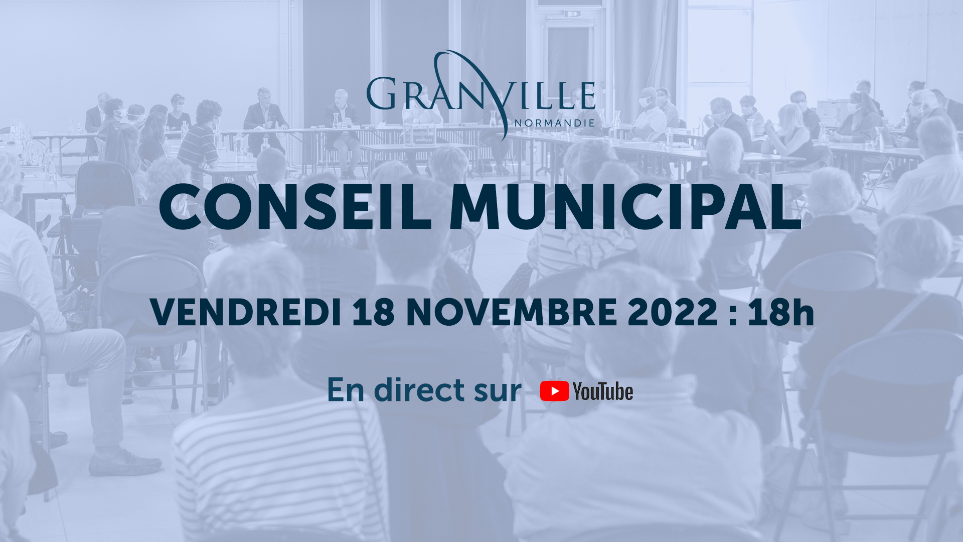 Conseil municipal de Granville du 18 novembre 2022.