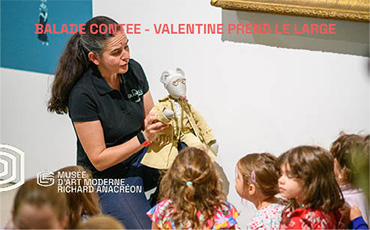 Balade contée « Valentine prend le large » au MamRA