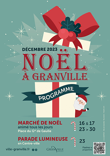 Affiche Noël Granville 2023