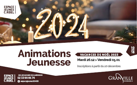 Animations jeunesse - Vacances de Noël