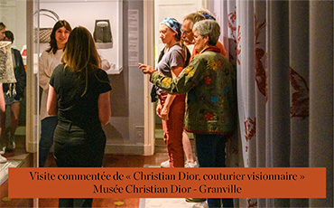 Visite commentée de l’exposition « Christian Dior, couturier visionnaire »