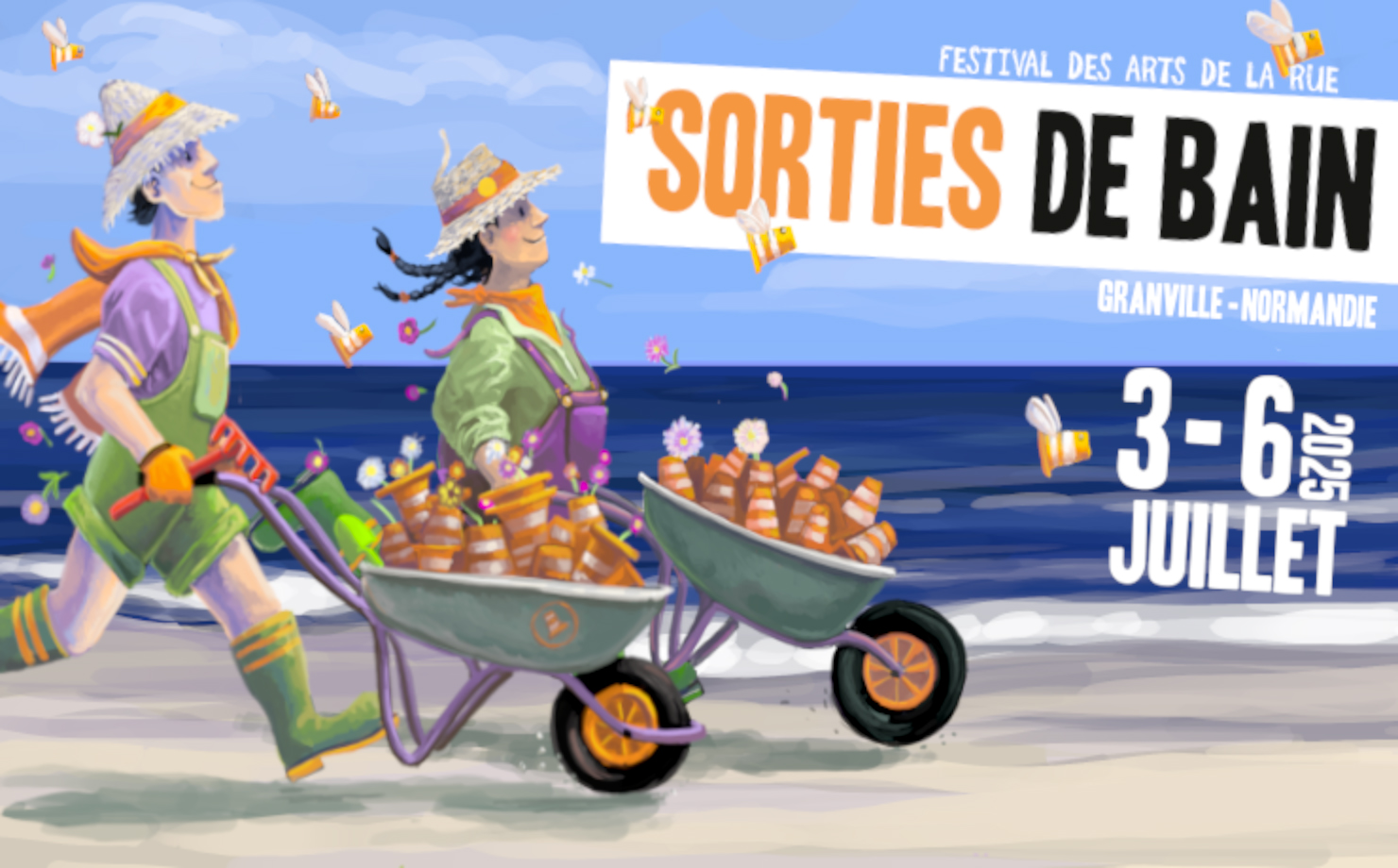 Programme des Sorties de Bain 2025