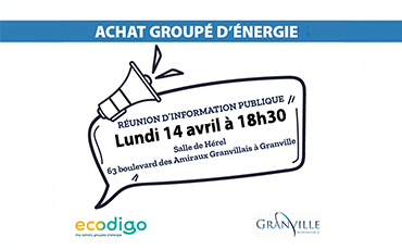 Achat groupé d'énergie : une réunion d'information publique organisée le 14 avril 2025