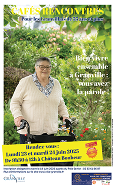 SLIDE VADA 5 SLIDE Affiche Ville amie des aînés juin 2025 Ville de Granville