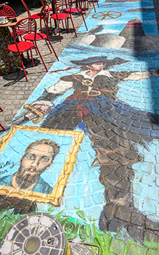 Fresque Cambernon ©Benoit Croisy – Coll Ville de Granville 7 Fresque Cambernon ©Benoit Croisy - Coll Ville de Granville juillet 2025 Granville Normandie