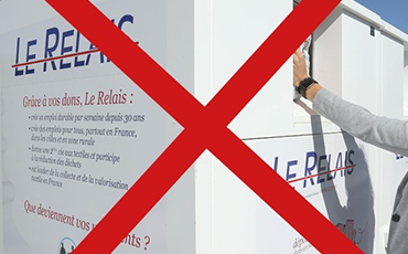 Interruption collecte textile Granville Terre et Mer juillet 2025