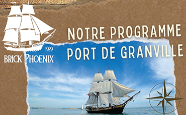 Visite du Phoenix au port de Granville et balades en mer