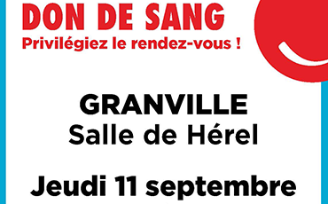 Collecte de sang à Granville