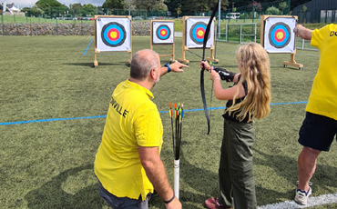 Tir à l'arc fête du sport