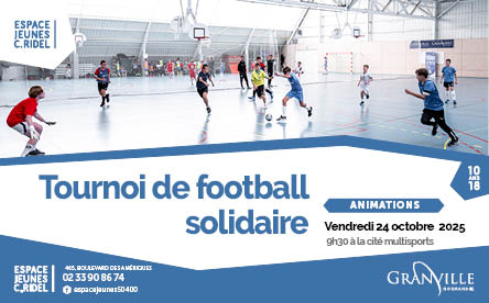 Tournoi football solidaire 2025 Granville