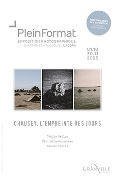 Plein Format “Chausey l’empreinte des jours” se poursuit à Saint-Nicolas