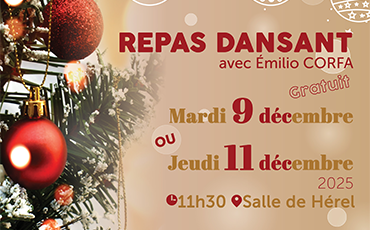Repas dansant aînés décembre 2025