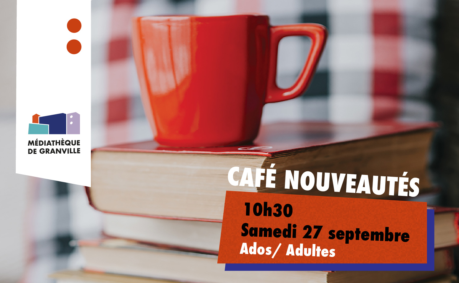 Café nouveauté à la médiathèque