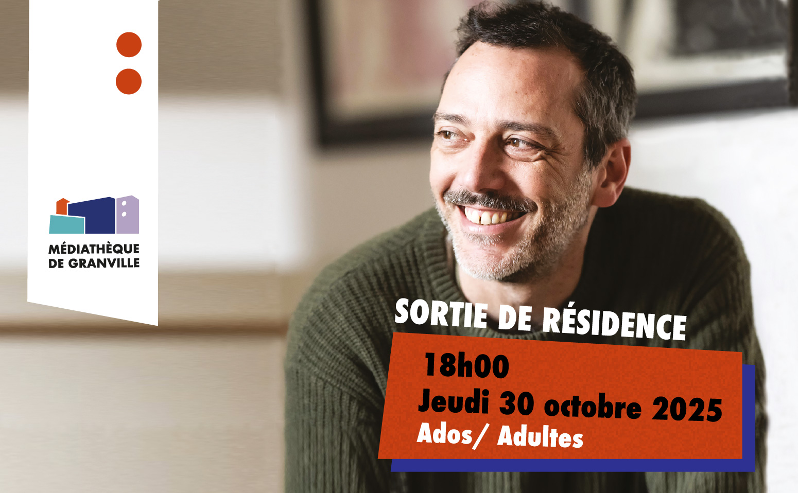 Théâtre, sortie de résidence à la médiathèque !