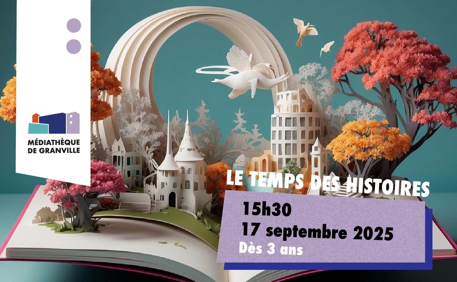 Rendez-vous : Le temps des histoires à la médiathèque