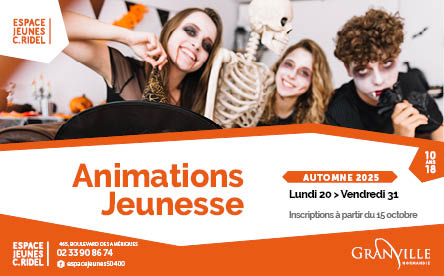 Animations Jeunesse automne 2025 Espace Jeunes et Château Bonheur