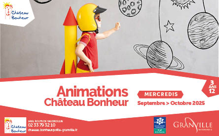Château Bonheur : Programme des mercredis en octobre 2025