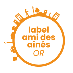 Logo Label Or Ville Amie des aînés