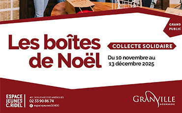 Collecte solidaire boîtes de Noël 2025