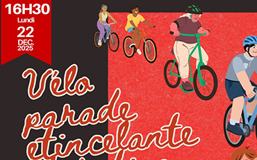 Véloparade de Noël 2025