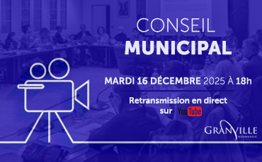 Conseil municipal décembre 2025 Granville