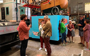 Portes ouvertes des hangars à chars