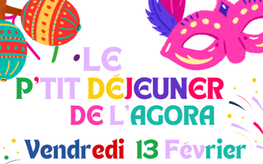 Petit déjeuner festif à l'Agora