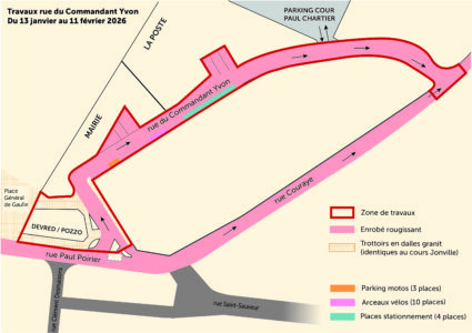 Travaux Rue Cdt Yvon Travaux Rue Cdt Yvon