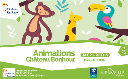 Château Bonheur : programme des mercredis en mars et avril 2026