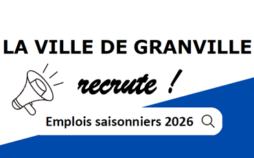 Emplois saisonniers été 2026 Granville