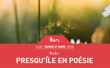 Slam : Presqu'île en poésie