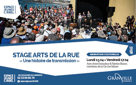 « Une histoire de transmission » : Stage des arts de la rue avec l'Espace Jeunes