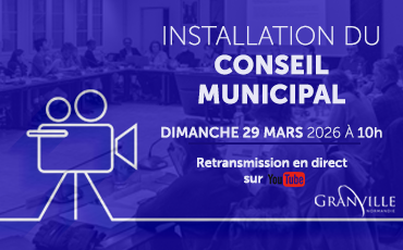 Installation du conseil municipal Granville mars 2026