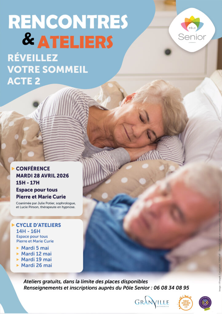 Affiche réveillez votre sommeil acte 2 Granville