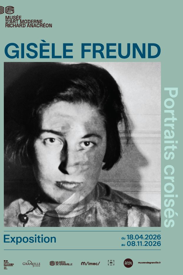 Affiche Gisèle Freund, portraits croisés Affiche Gisèle Freund, portraits croisés